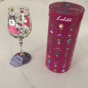 “Mommy’s Time Out” Wine Glass NWT